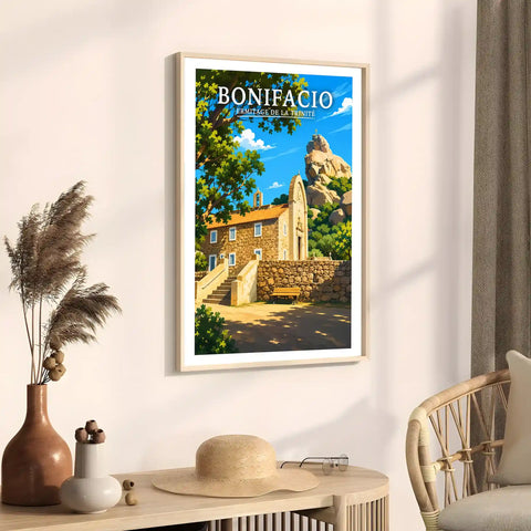 Affiche Bonifacio Ermitage de la Trinité