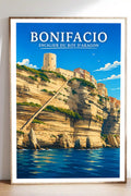 Affiche Bonifacio Escalier du Roy d'Aragon