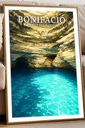 Affiche Bonifacio Grotta Sdragonato