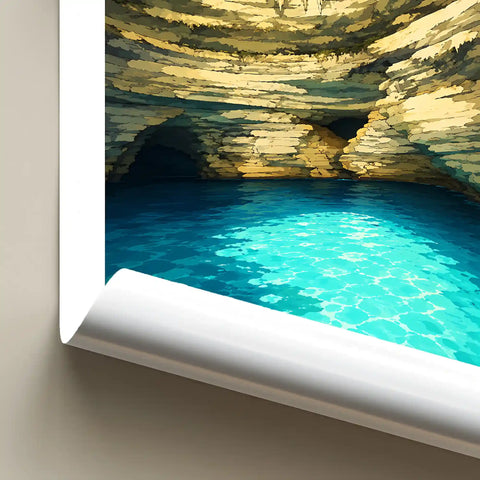 Affiche Bonifacio Grotta Sdragonato