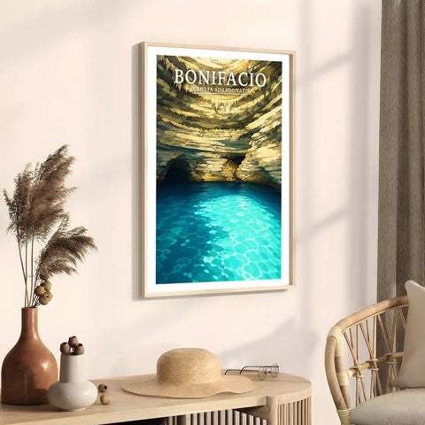 Affiche Bonifacio Grotta Sdragonato