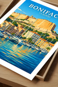 Affiche Bonifacio La Marina