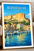 Affiche Bonifacio La Marina