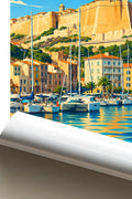 Affiche Bonifacio La Marina