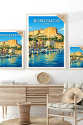 Affiche Bonifacio La Marina