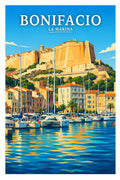 Affiche Bonifacio La Marina
