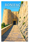 Affiche Bonifacio Porte de Gênes