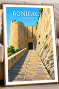Affiche Bonifacio Porte de Gênes