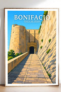 Affiche Bonifacio Porte de Gênes