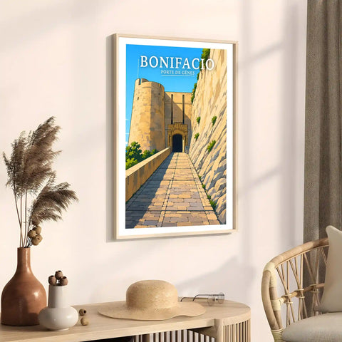 Affiche Bonifacio Porte de Gênes