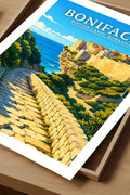 Affiche Bonifacio Sentier Campu Romanilu