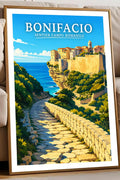 Affiche Bonifacio Sentier Campu Romanilu