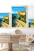 Affiche Bonifacio Sentier Campu Romanilu