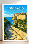 Affiche Bonifacio Sentier Campu Romanilu