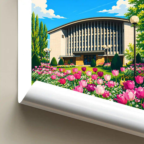 Affiche Épinal Église Notre-Dame-au-Cierge