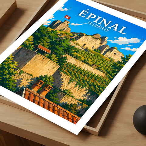 Affiche Épinal Le Château