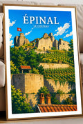 Affiche Épinal Le Château