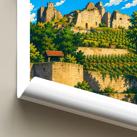Affiche Épinal Le Château