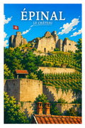 Affiche Épinal Le Château