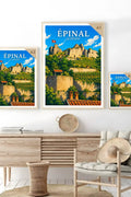 Affiche Épinal Le Château