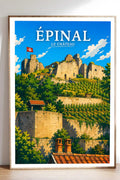 Affiche Épinal Le Château