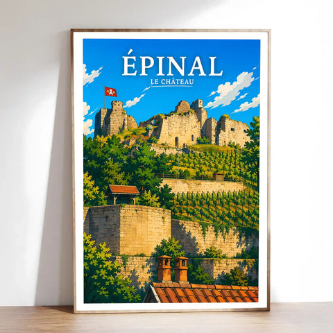 Affiche Épinal Le Château