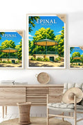 Affiche Épinal Parc du Cours