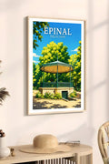 Affiche Épinal Parc du Cours
