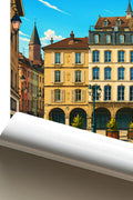 Affiche Épinal Place des Vosges