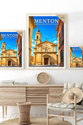 Affiche Menton Chapelle des Pénitents Blancs