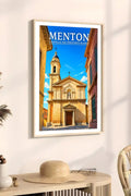 Affiche Menton Chapelle des Pénitents Blancs