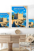 Affiche Menton Le Bastion