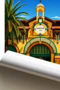 Affiche Menton Les Halles