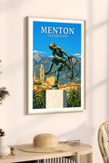 Affiche Menton Sculpture d'Ulysse