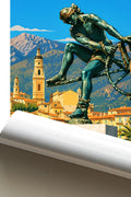Affiche Menton Sculpture d'Ulysse