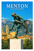 Affiche Menton Sculpture d'Ulysse