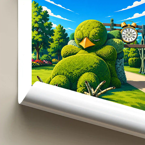 Affiche Nantes Jardin des Plantes