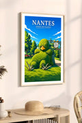 Affiche Nantes Jardin des Plantes