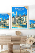 Affiche Nantes Place Royale
