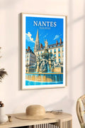 Affiche Nantes Place Royale