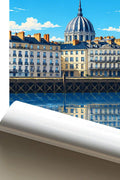 Affiche Nantes Quai de la Fosse
