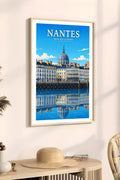 Affiche Nantes Quai de la Fosse