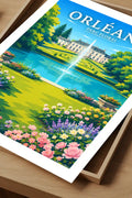 Affiche Orléans Parc Floral