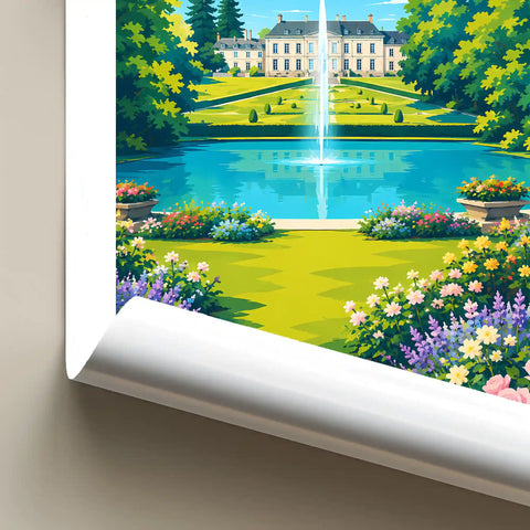 Affiche Orléans Parc Floral