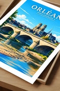 Affiche Orléans Pont Georges V