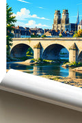 Affiche Orléans Pont Georges V