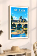 Affiche Orléans Pont Georges V