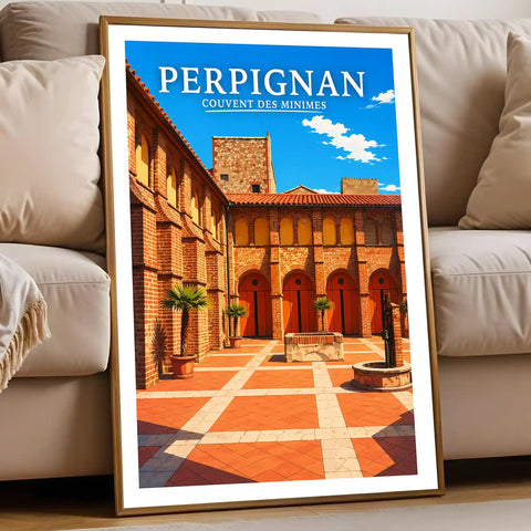 Affiche Perpignan Couvent des Minimes