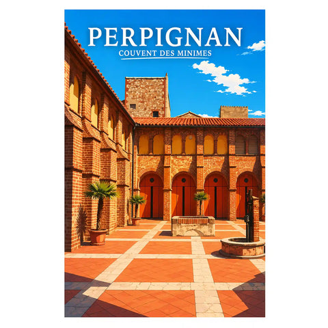 Affiche Perpignan Couvent des Minimes