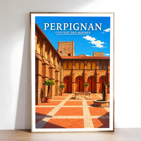Affiche Perpignan Couvent des Minimes